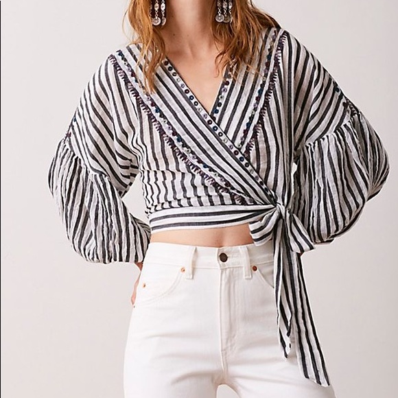 Free People Tops - *SALE Wrap tie top